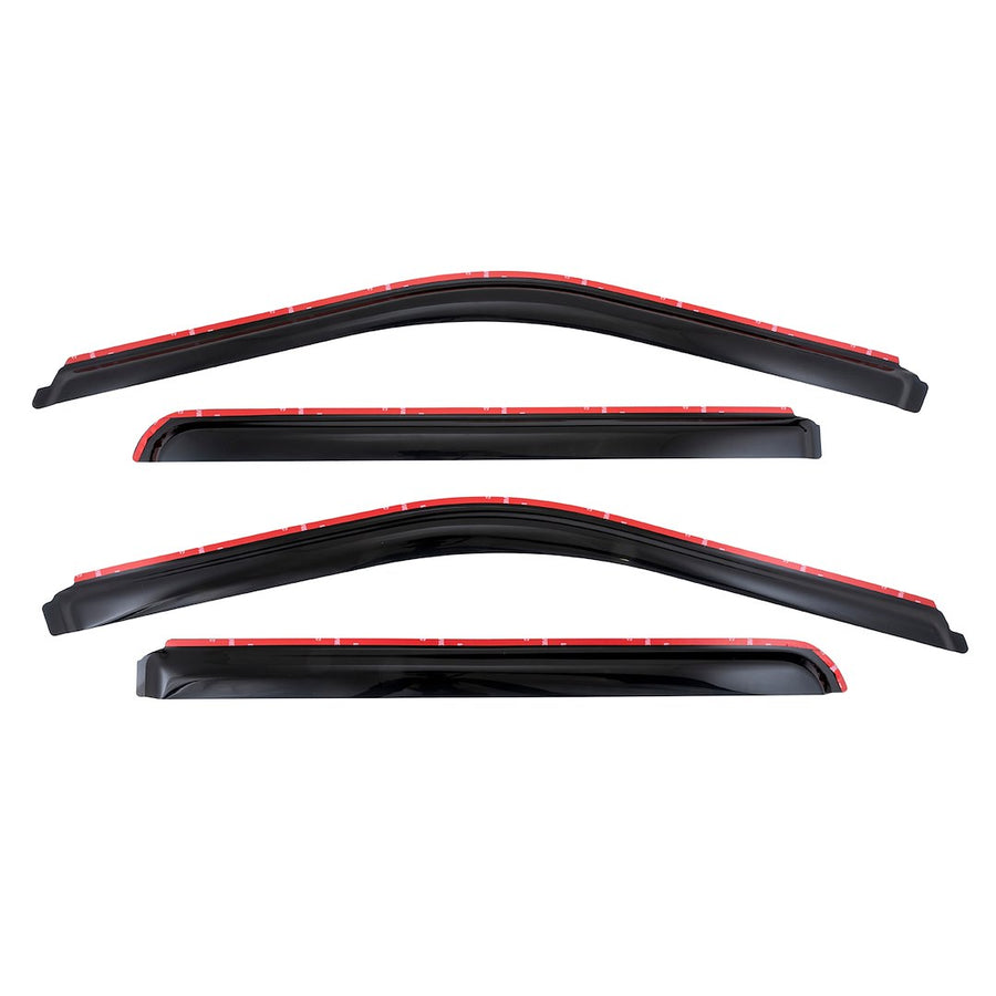 TFX INCHANNEL WNDW VENTS SMOKE 4PC
