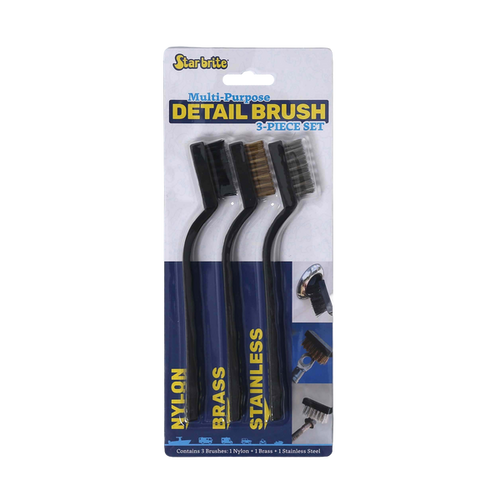 DETAIL BRUSH 3PC SET