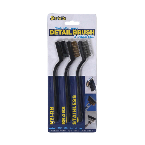DETAIL BRUSH 3PC SET