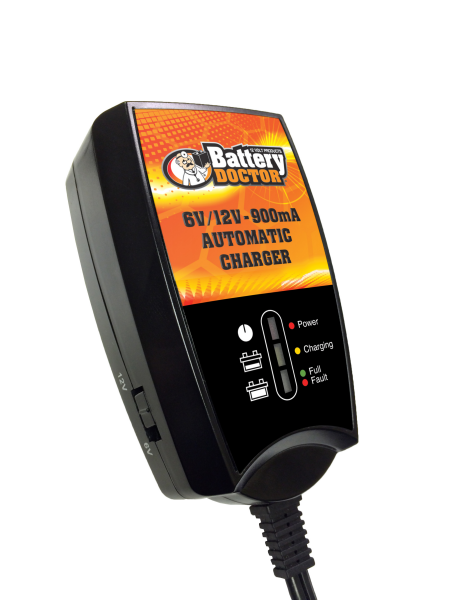 6/12V 900MA SMART CHARGER