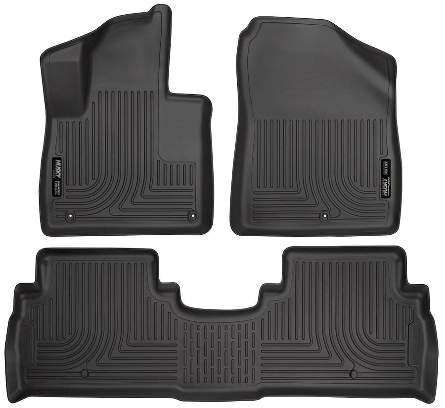 16 KIA SORENTO FLOOR LINERS BLK