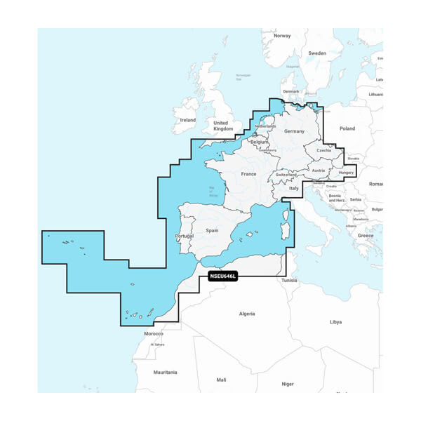EUROPE  CENTRAL & WEST GARMIN NAVIO