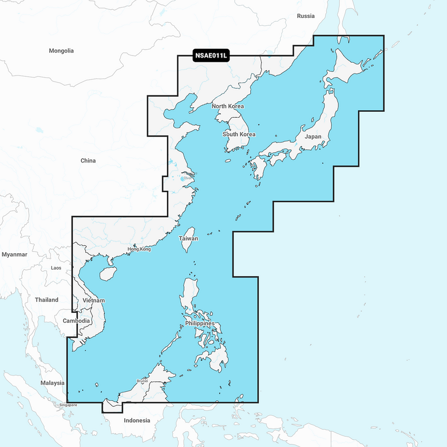 CHINA SEA & JAPAN GARMIN NAVIONICS+