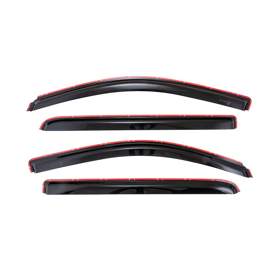 TFX INCHANNEL WNDW VENTS SMOKE 4PC