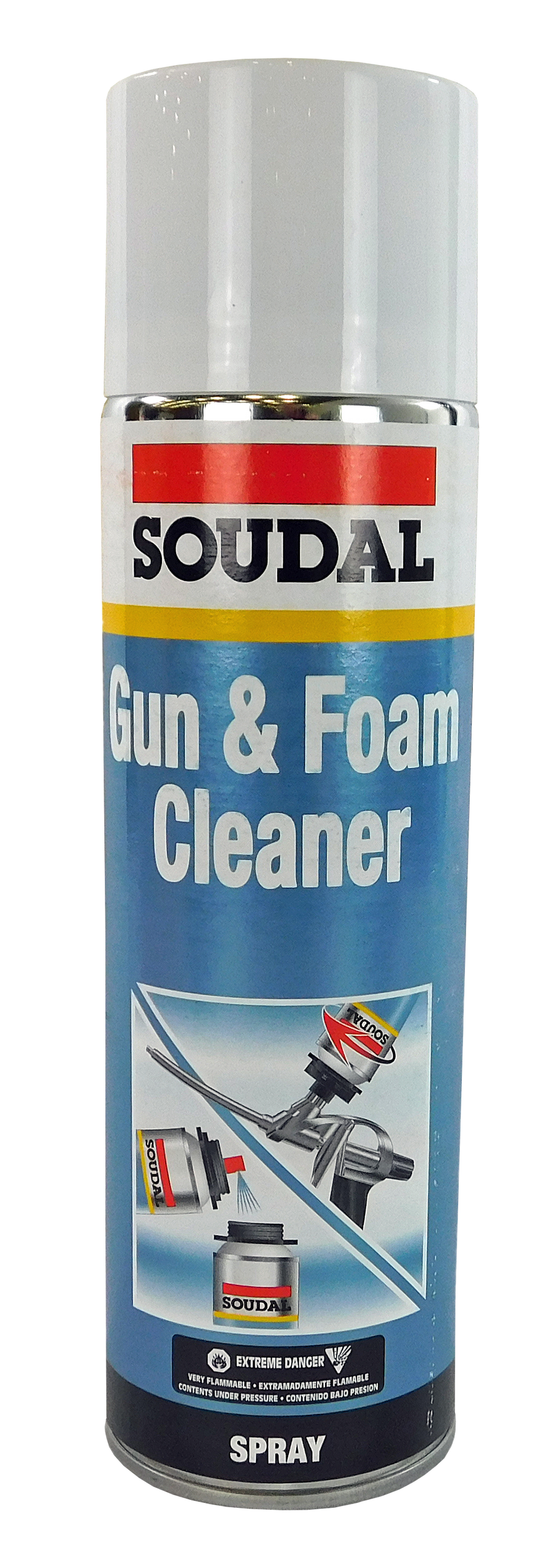 SOUDAL GUN & FOAM CLEANER  12OZ. CA