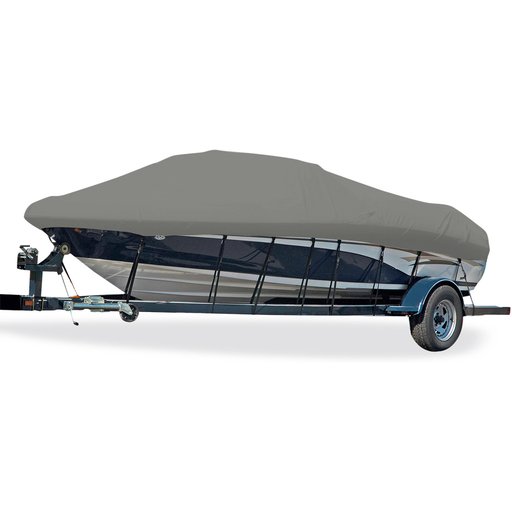 BOAT COVER JON-18 O/B  XW PFII GRAY