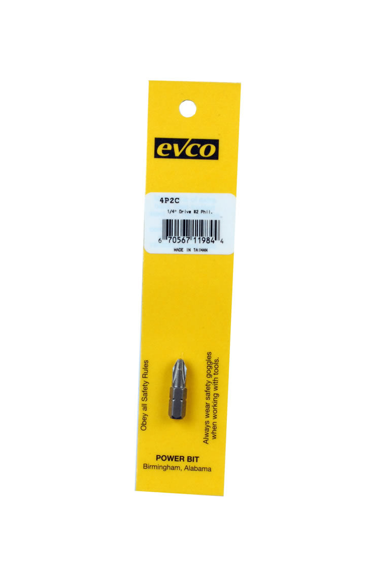 PHILLIPS INSERT BIT 1/4'