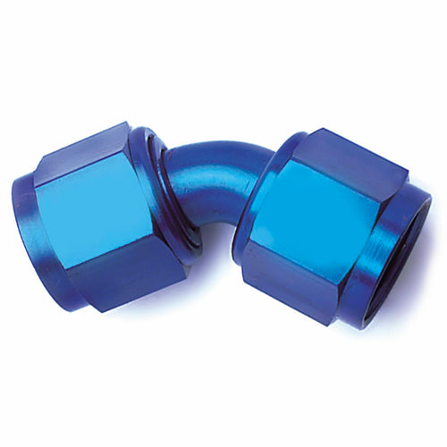 -10AN 45  BLK SWIVEL COUPLER