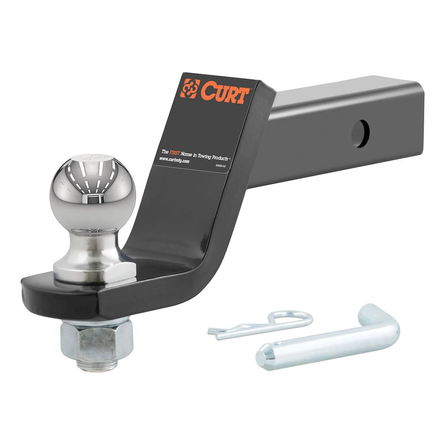 4' DROP LOADED BALL MOUNT W/ 2' BAL