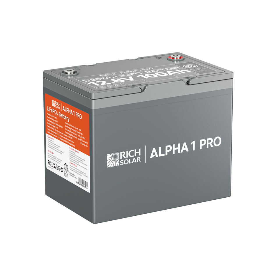 ALPHA 1 PRO - 12V 100AH BATTERY