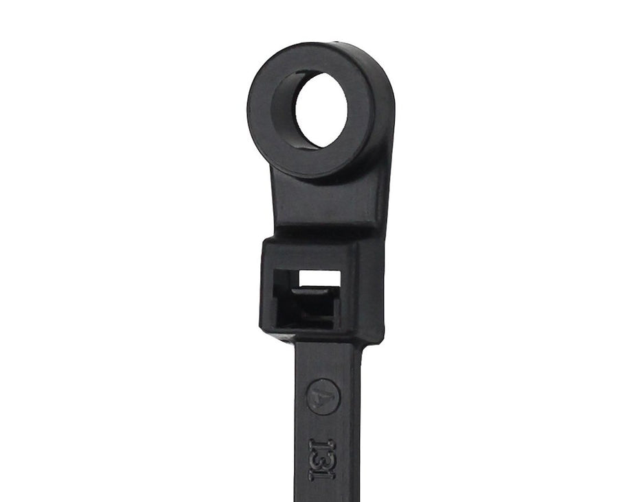 CABLE TIE  8' W/MR BLK  100 PC BAG