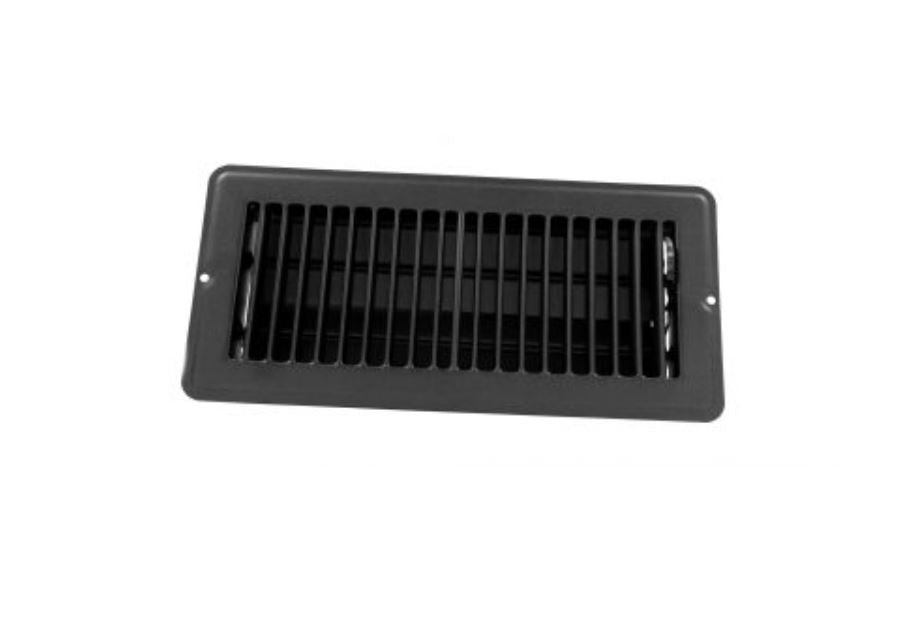 4X10 DAMPERED  BLACK