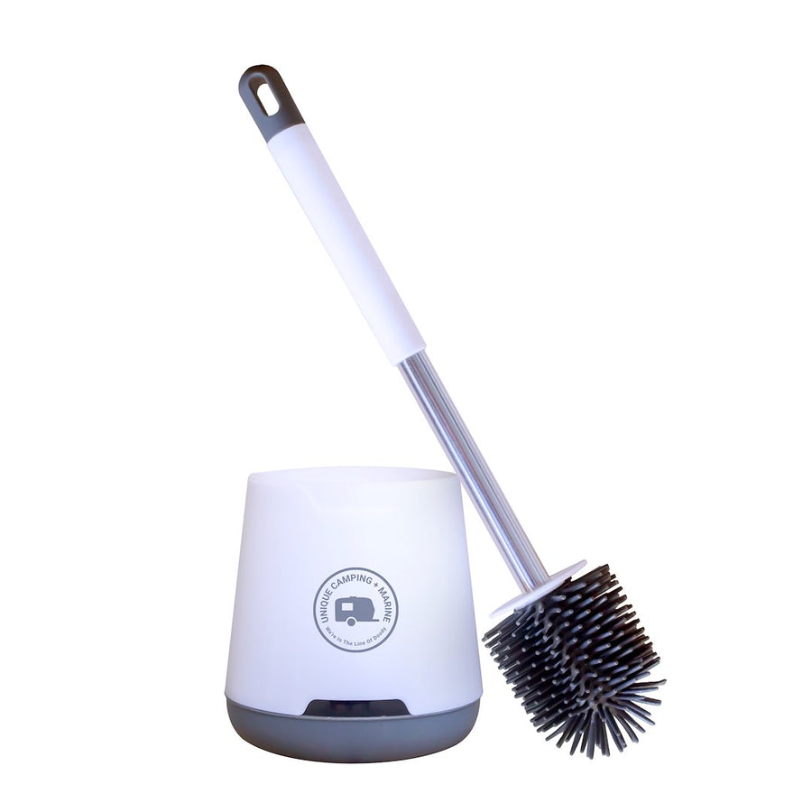 RV TOILET BRUSH+DRIP TRAY+HOLDER