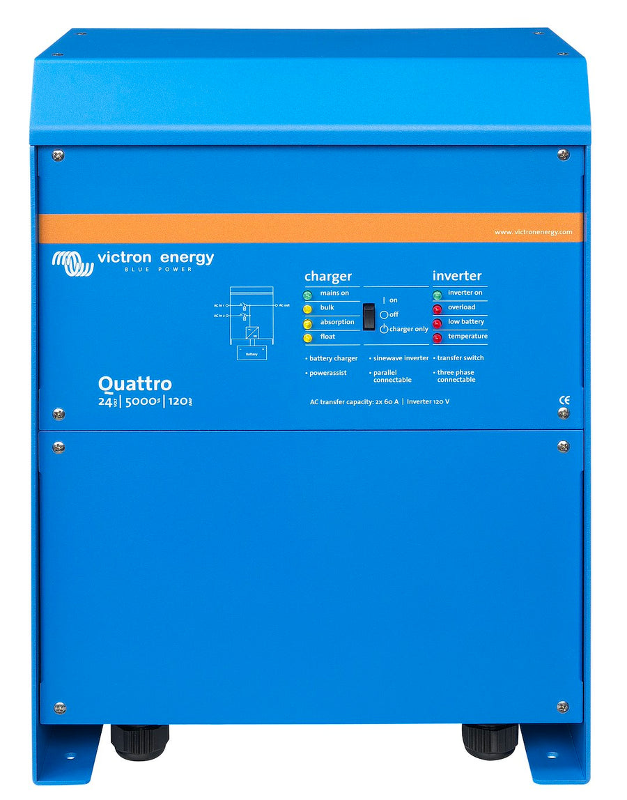 INV/CHGR  QUATTRO  24V 5000VA 120A