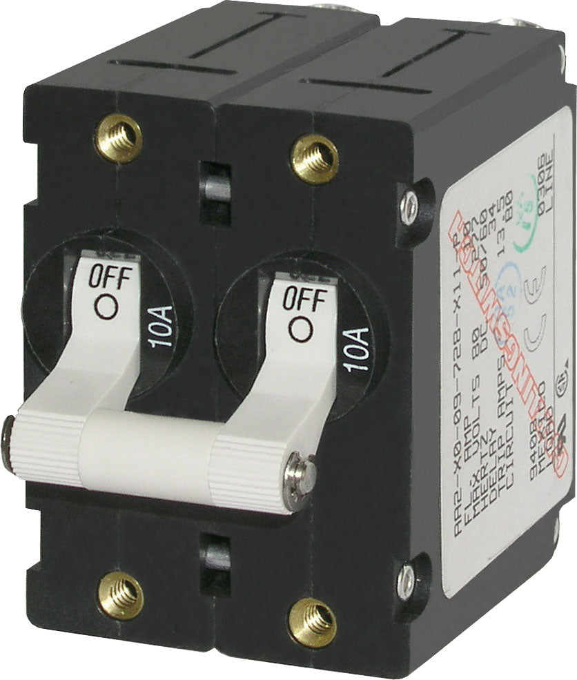 CIRCUIT BREAKER AA2TOGGLE 10A WHT