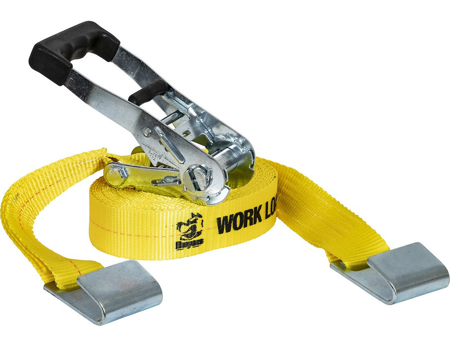 TIE DOWN RATCHET 1PC 2INX30FT FLATH