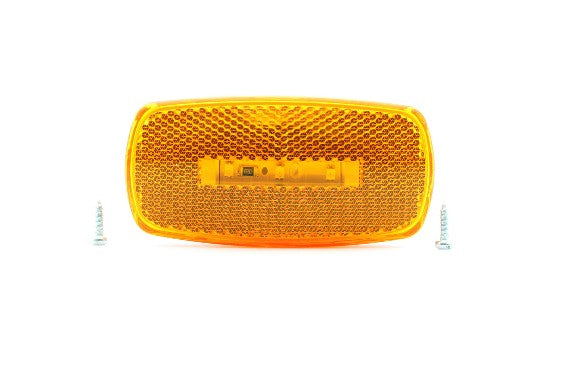 LED M/C;OVAL;WHT; AMB