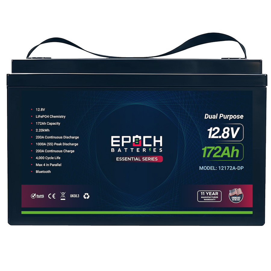 12V 172AH (2.20KWH) DUAL PURPOSE ES
