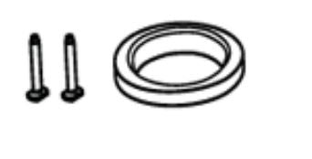 TH28971 CLOSET BOLT KIT WHITE