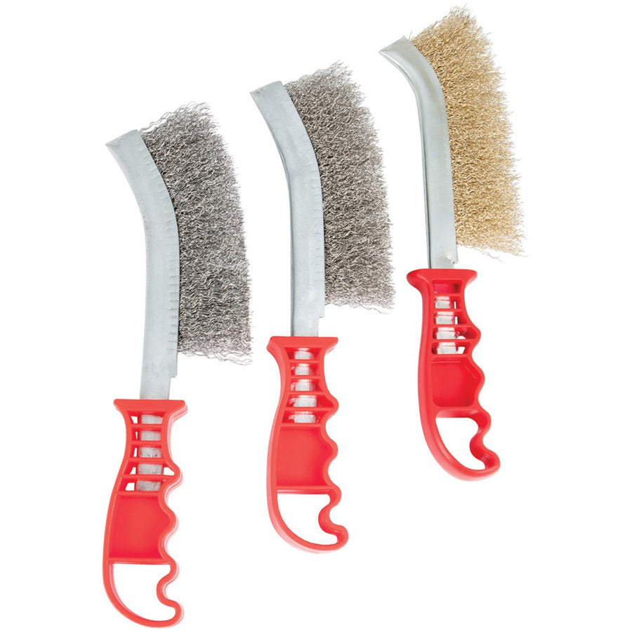 3PC WIRE BRUSH SET
