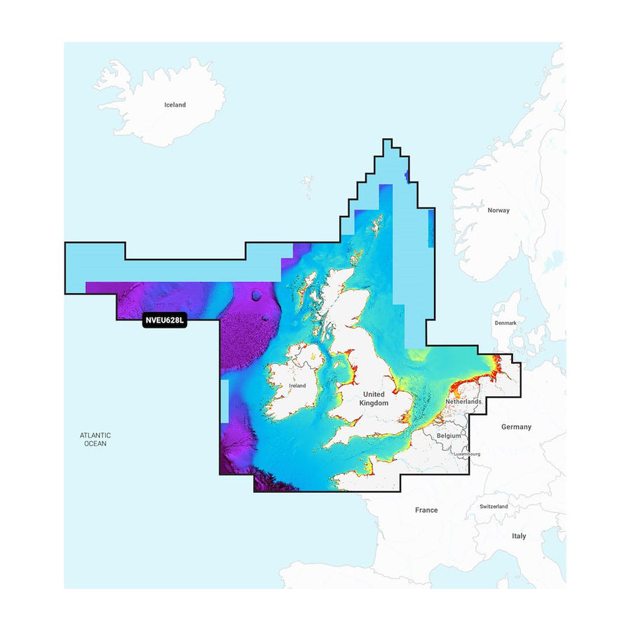 U.K.  IRELAND & HOLLAND GARMIN NAVI