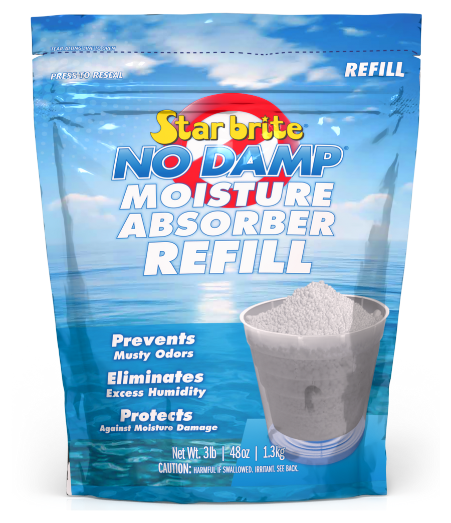 NO DAMP RESEALABLE REFILL BAG 48 OZ