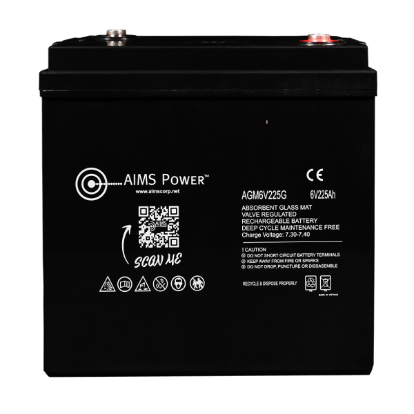 6V 225A AGM BATTERY