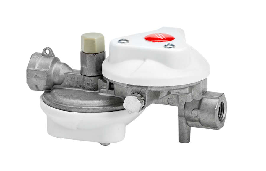 HORIZONTAL VENT TWO STAGE REGULATOR