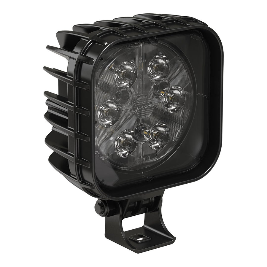 832F-12/24V WORKLAMP BLACK FLOOD PC