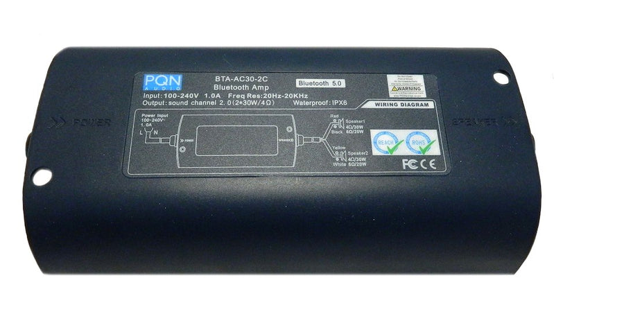 BT AMP 2 CHANNEL AC INPUT