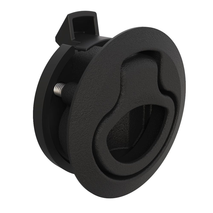 PUSHCLOSE LATCH MD 17/25.5MM PLASTC