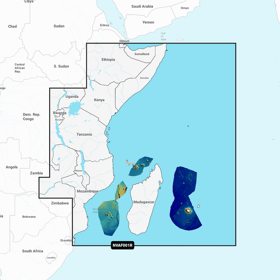 AFRICA  EAST GARMIN NAVIONICS VISIO