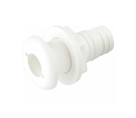 POLYPROPYLENE THRU-HULL WHITE