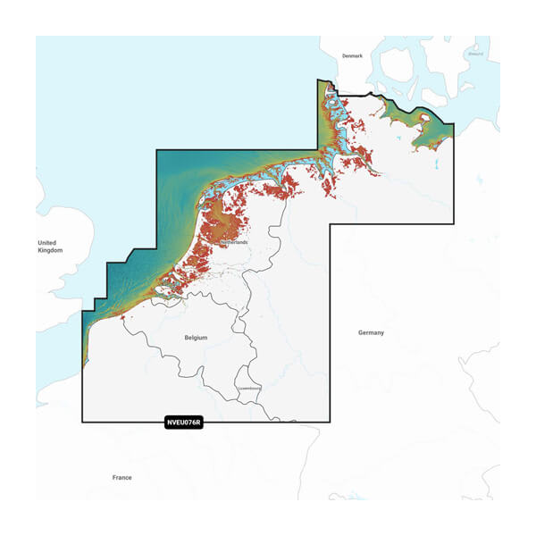 BENELUX & GERMANY  WEST GARMIN NAVI
