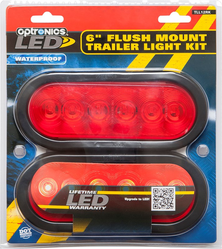 LED 6 DIODE OVAL KIT