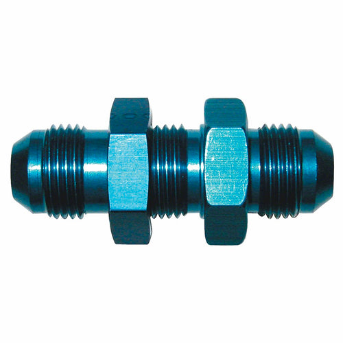 -4AN BLU ST BULKHEAD FLARE