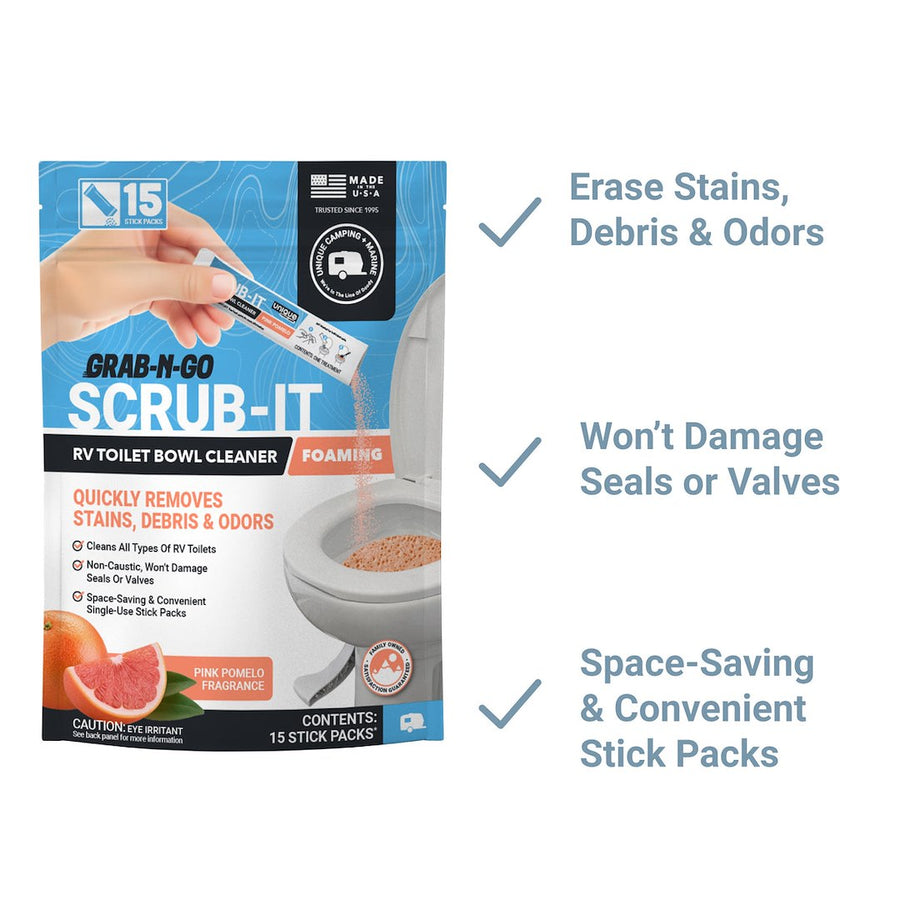SCRUB-IT FOAMING TOILET CLEANER- PI