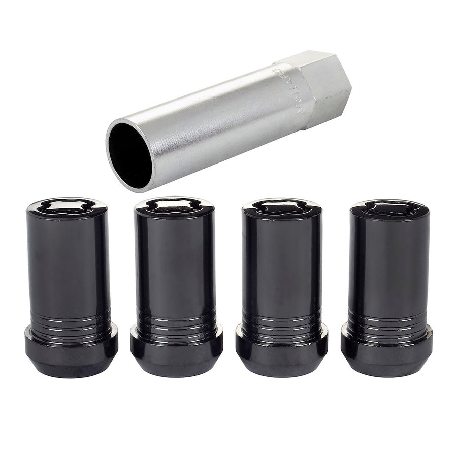 4 PAK TUNR LOK 14X1.5 BLK
