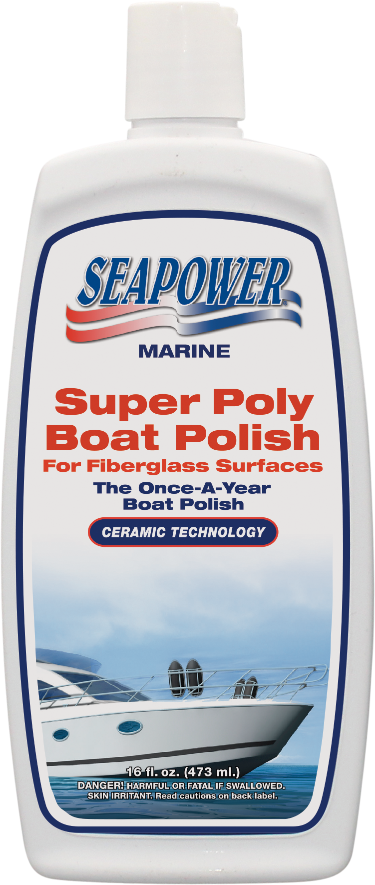 SEAPOWER SUPER POLY BOAT POLISH - 1