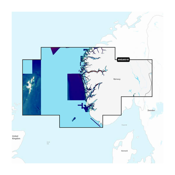 NORWAY  LISTA TO SOGNEFJORD GARMIN