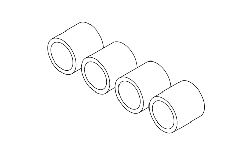 TOOL BOX SPACER KIT /BRACKET