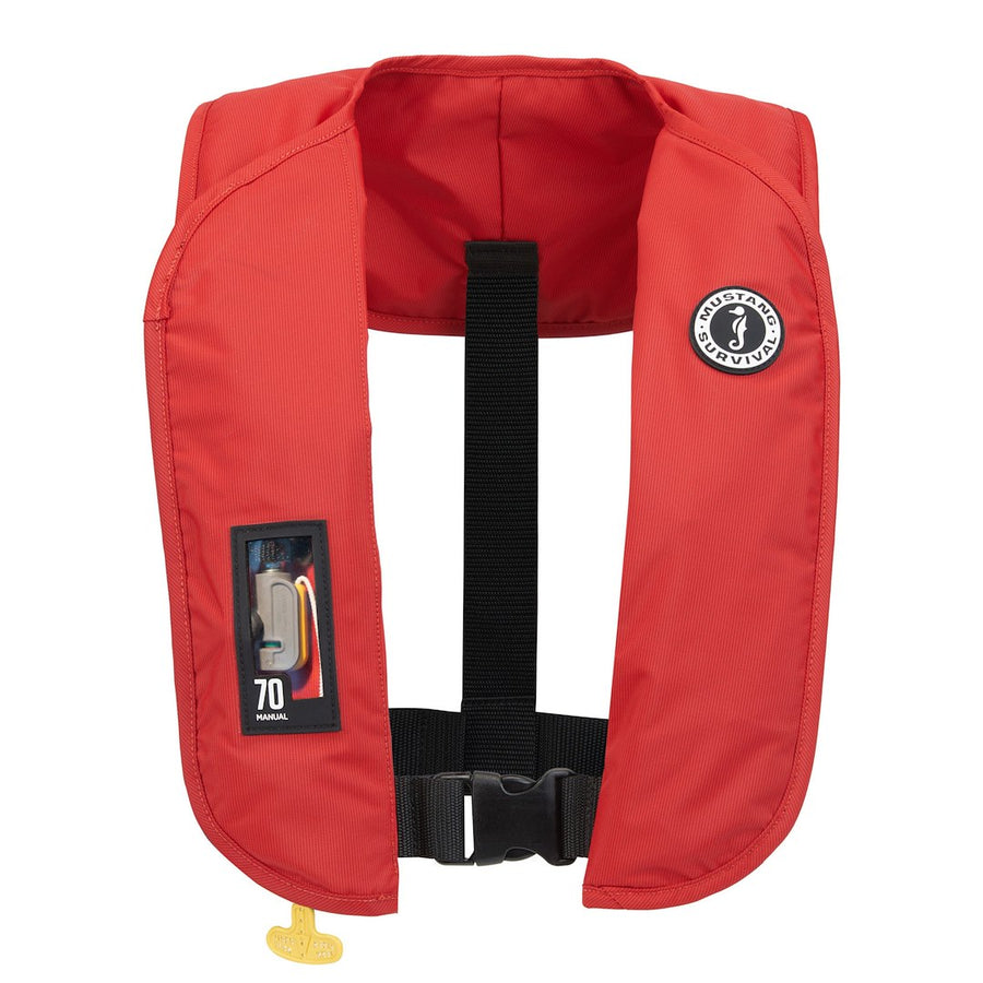 MIT 70 MANUAL INFLATABLE PFD RED