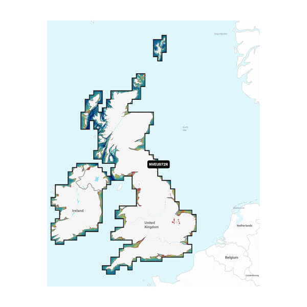 U.K. & IRELAND LAKES & RIVERS GARMI