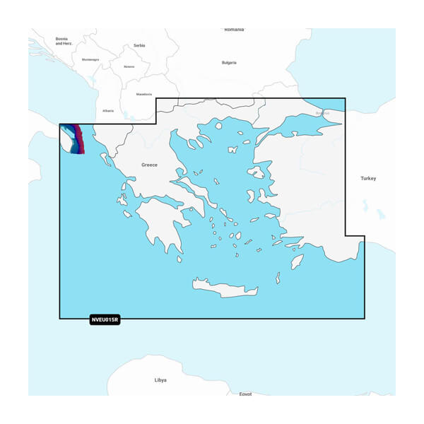AEGEAN SEA  SEA OF MARMARA GARMIN N