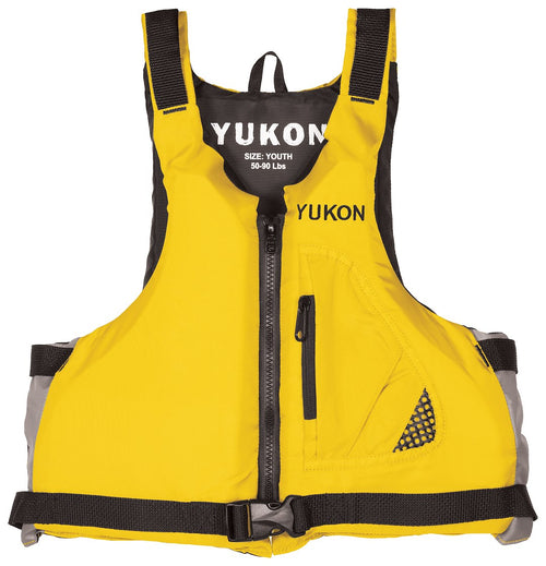 Airhead 3300403AYW PFD - Personal Floatation Device; YUKON; Life Vest; Fits Chest Sizes 26 Inch To 29 Inch And For Body Weight 50 To 90 Pounds