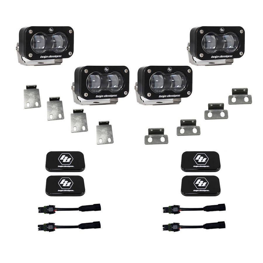 S2 SAE FOG POCKET KIT FITS 21-ON FO