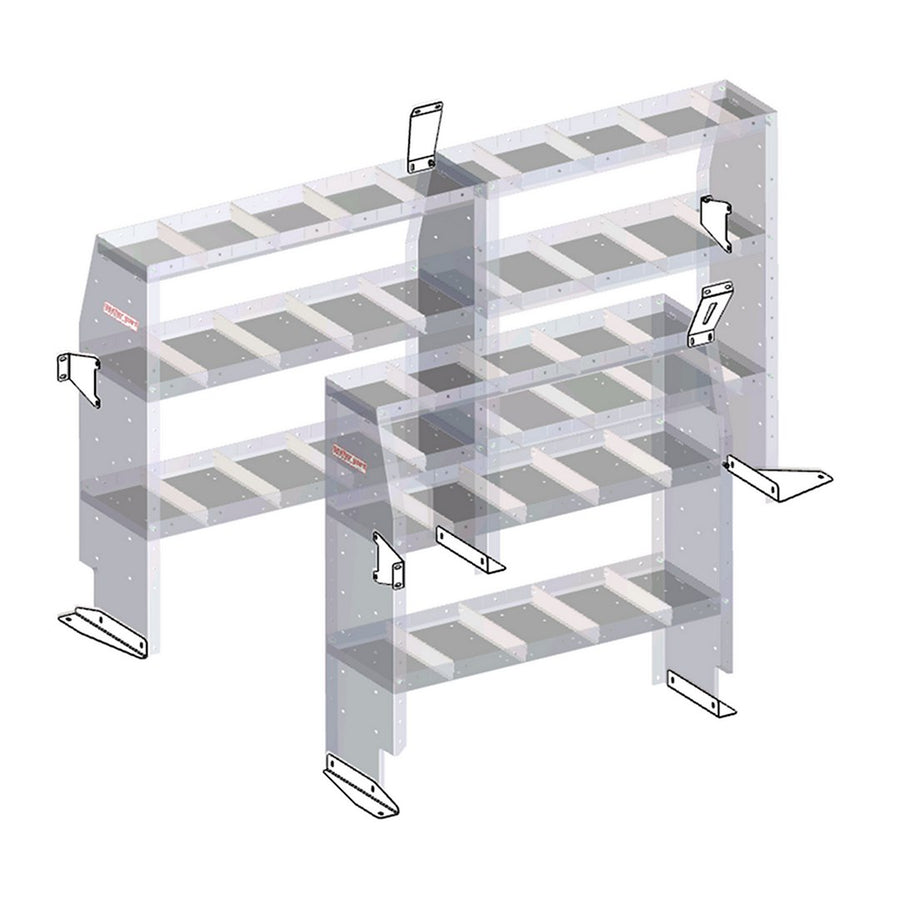 METRIS SHELVING INSTALL KIT