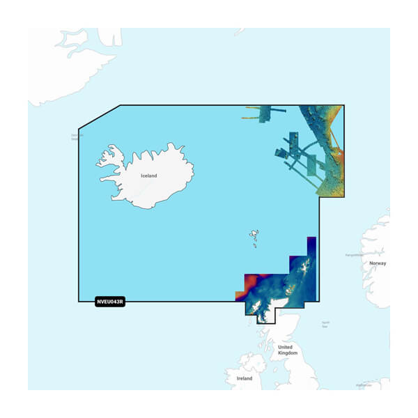 ICELAND TO ORKNEY GARMIN NAVIONICS
