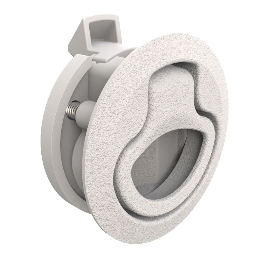 PUSHCLOSE LATCH MD 17/25.5MM PLASTC