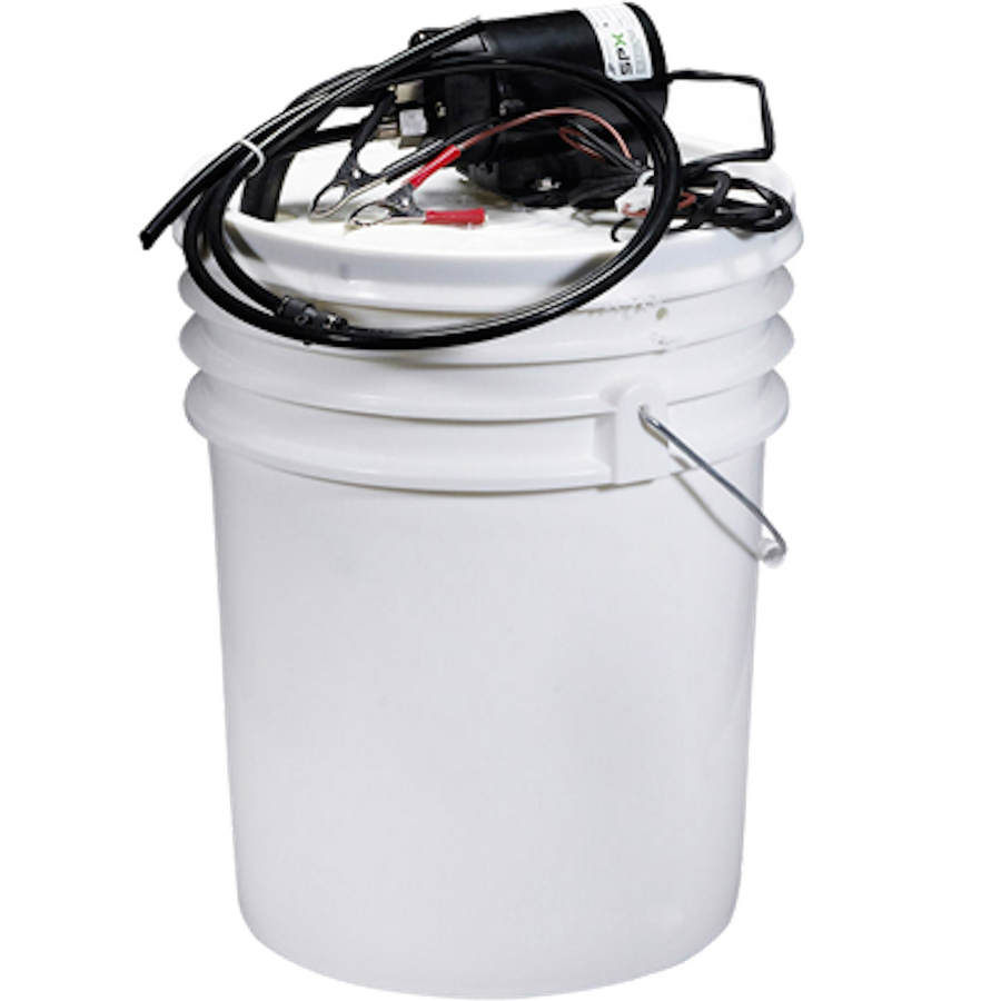 OIL CHANGE KIT WITH 12V PUMP & PAIL